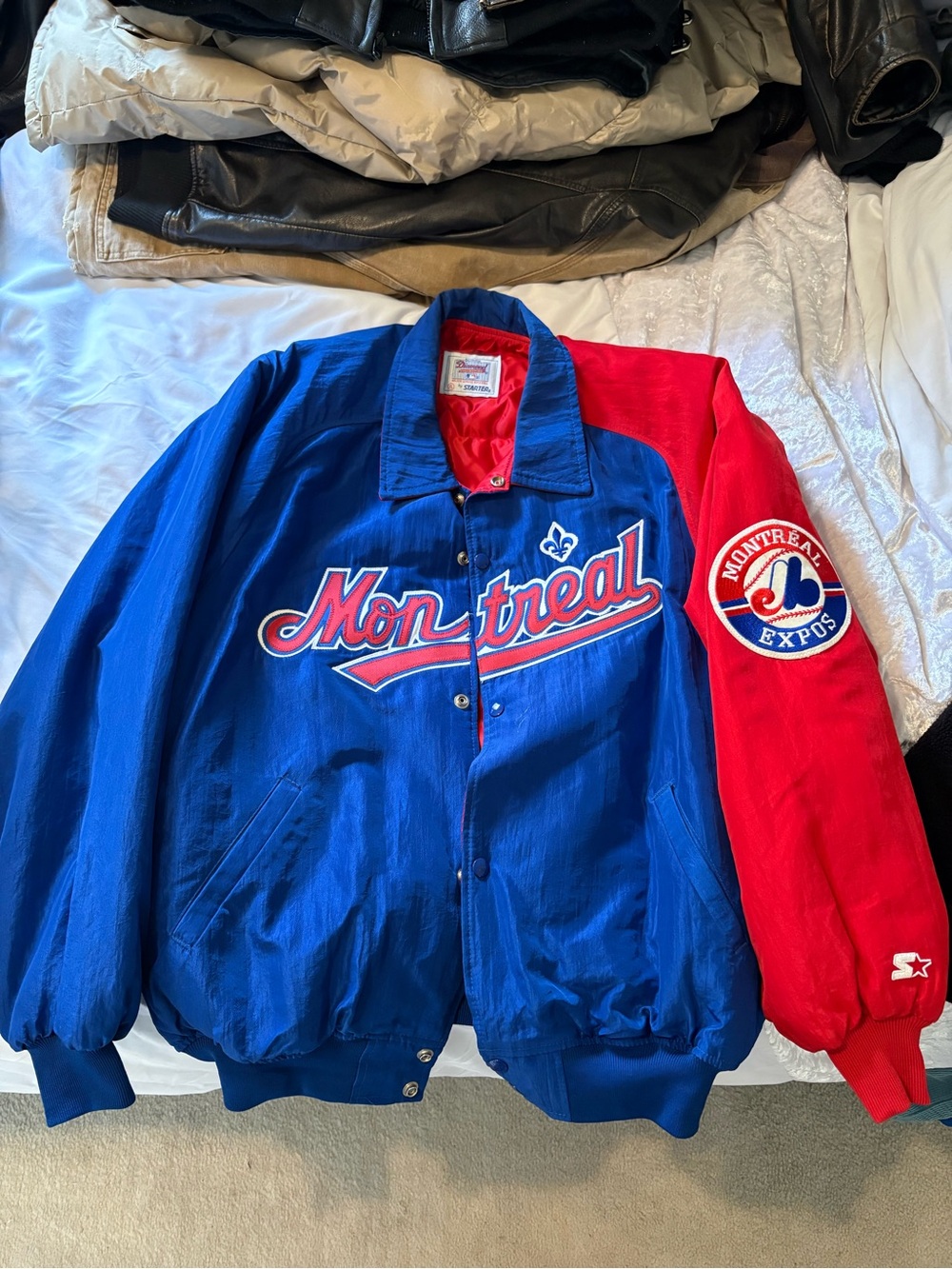 Team Issued Montreal Expos Starter Jacket